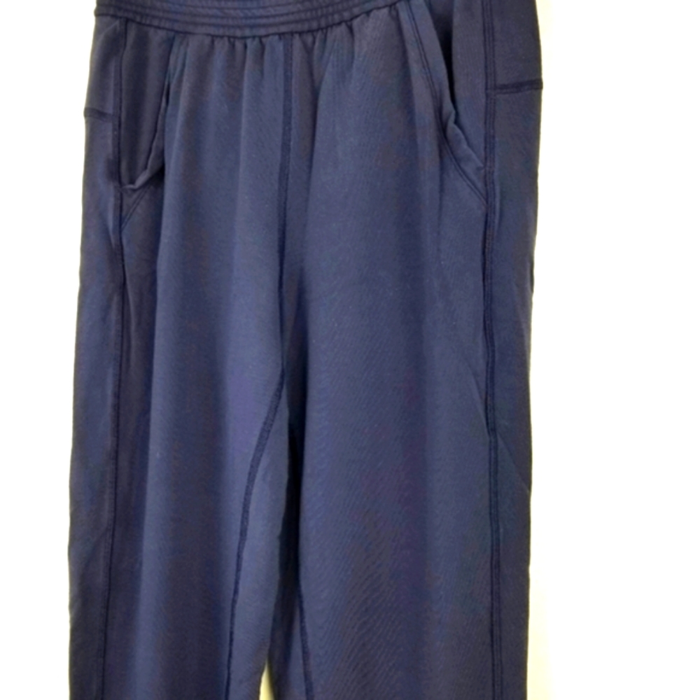 Lululemon Athletica Blue Terry Jogger Pants Sz 4 - Picture 4 of 11